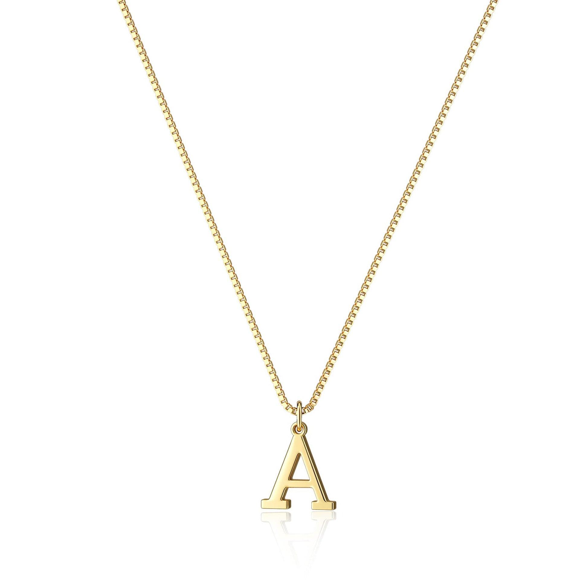 Sleek Initial Necklace