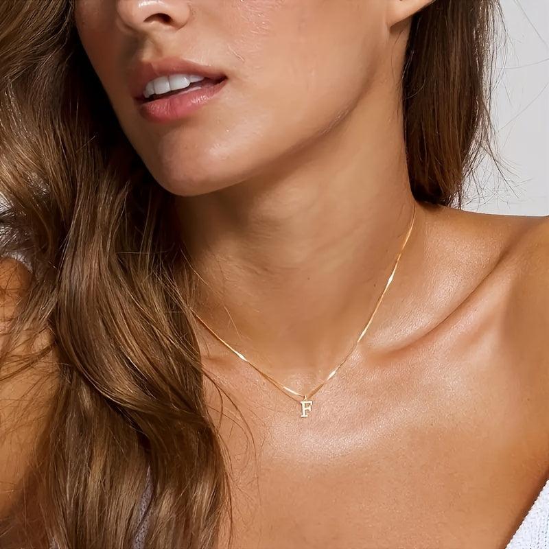 Sleek Initial Necklace