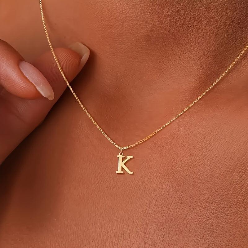 Sleek Initial Necklace