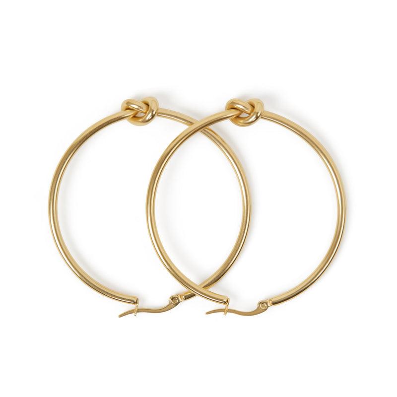 Eternal Knot Hoops