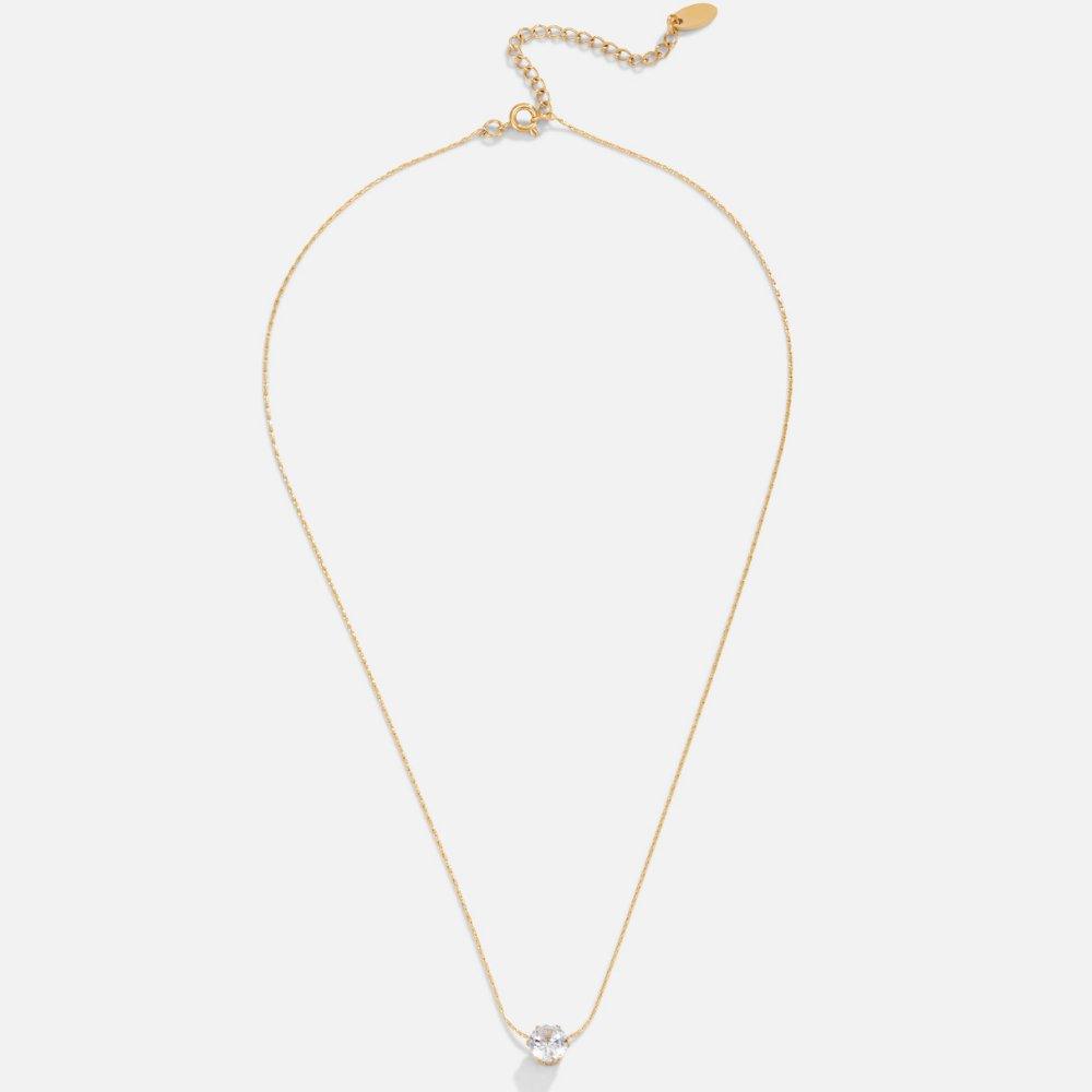 Radiant Glow Necklace – 18K Gold, Waterproof & Hypoallergenic