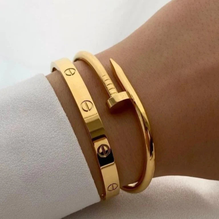 Serene Ava Bracelet – 18K Gold, Waterproof & Hypoallergenic