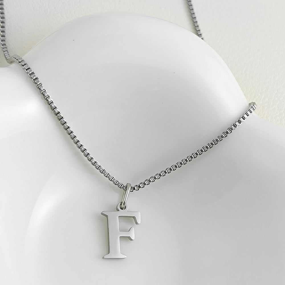Sleek Initial Necklace