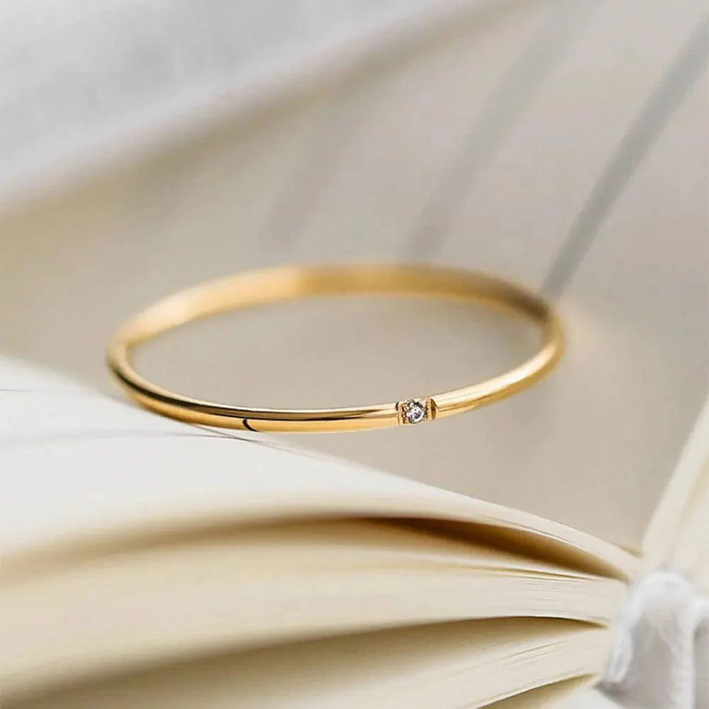 Zircon Dots Ring
