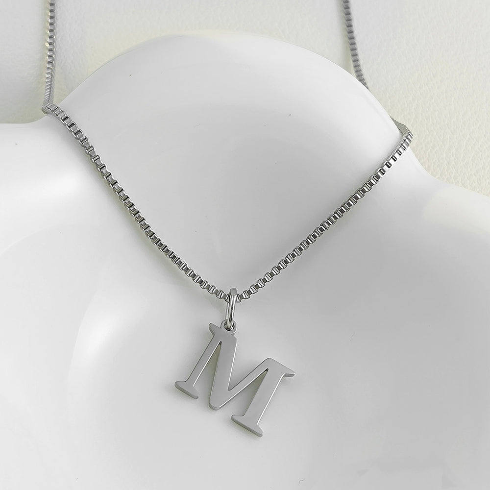 Sleek Initial Necklace
