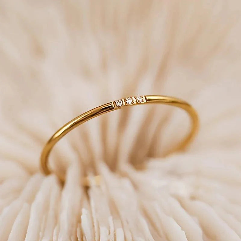 Zircon Dots Ring