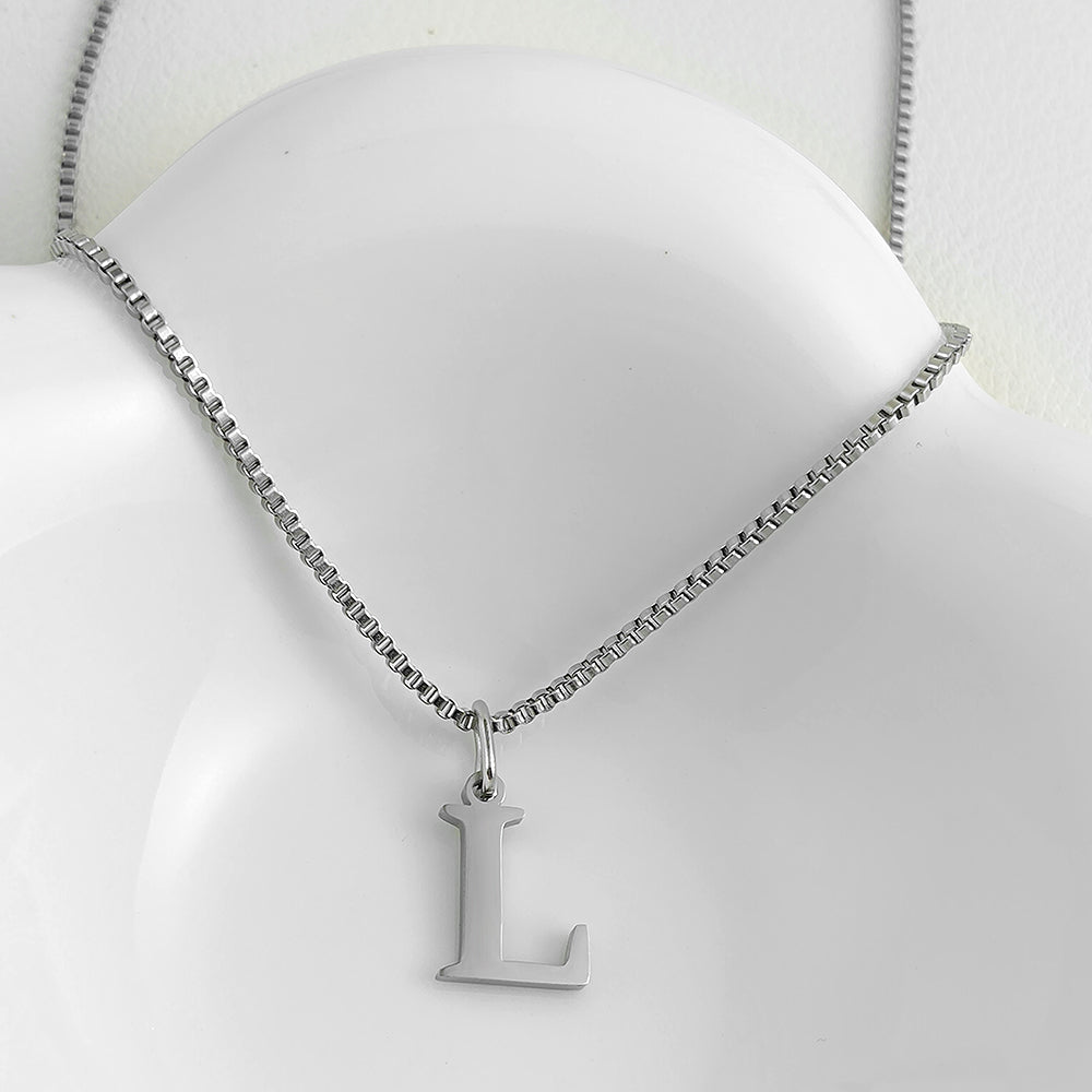 Sleek Initial Necklace