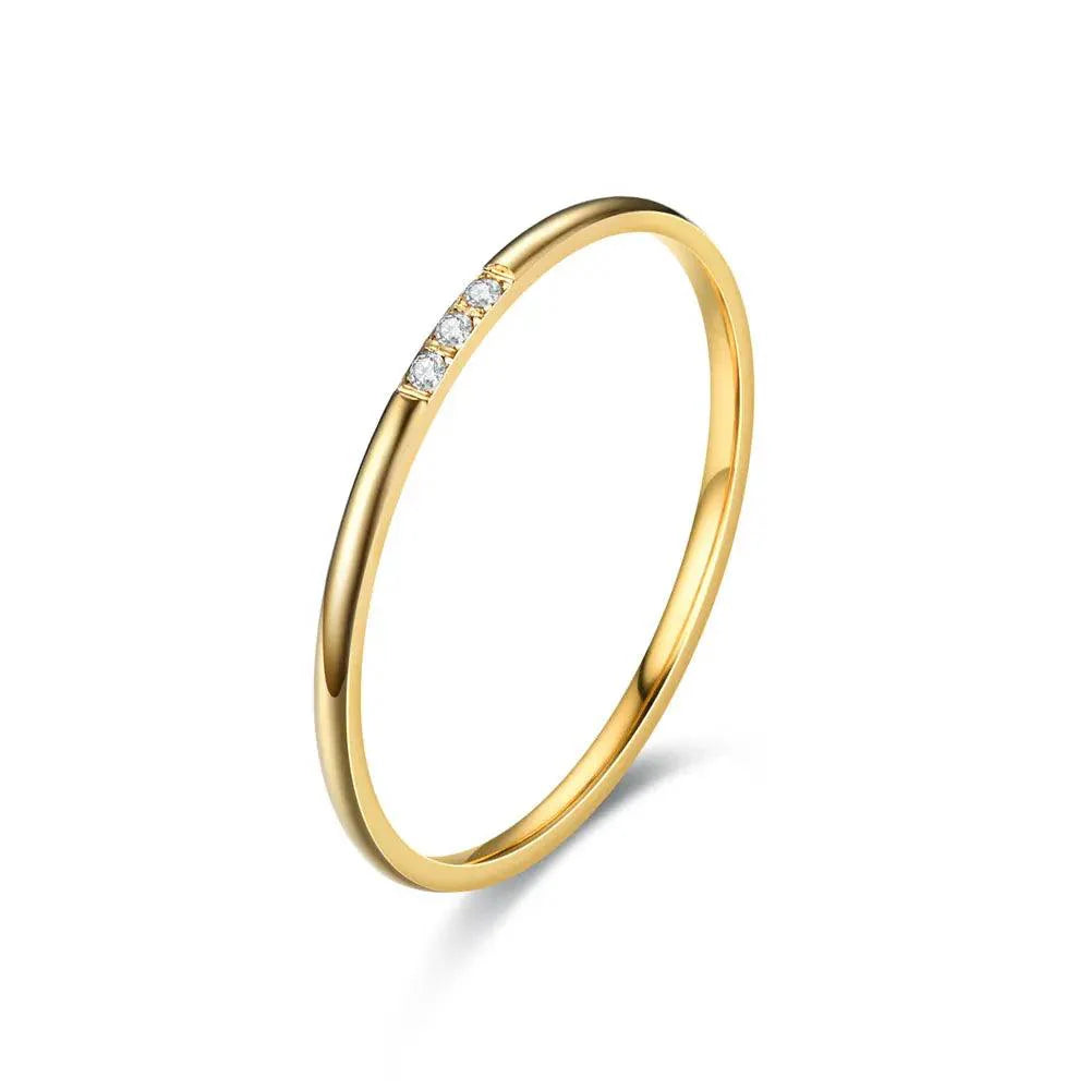 Zircon Dots Ring