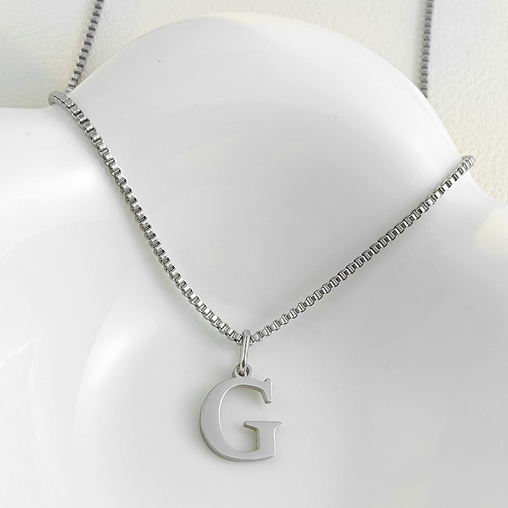 Sleek Initial Necklace