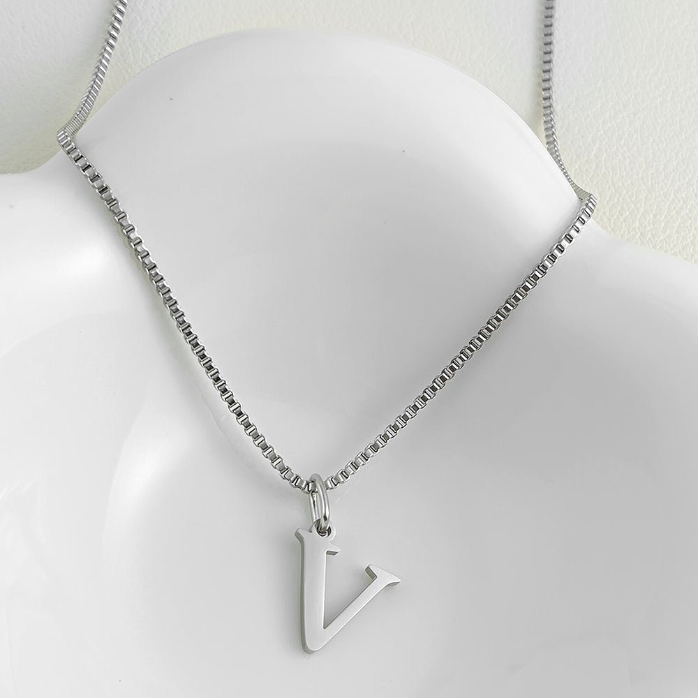 Sleek Initial Necklace