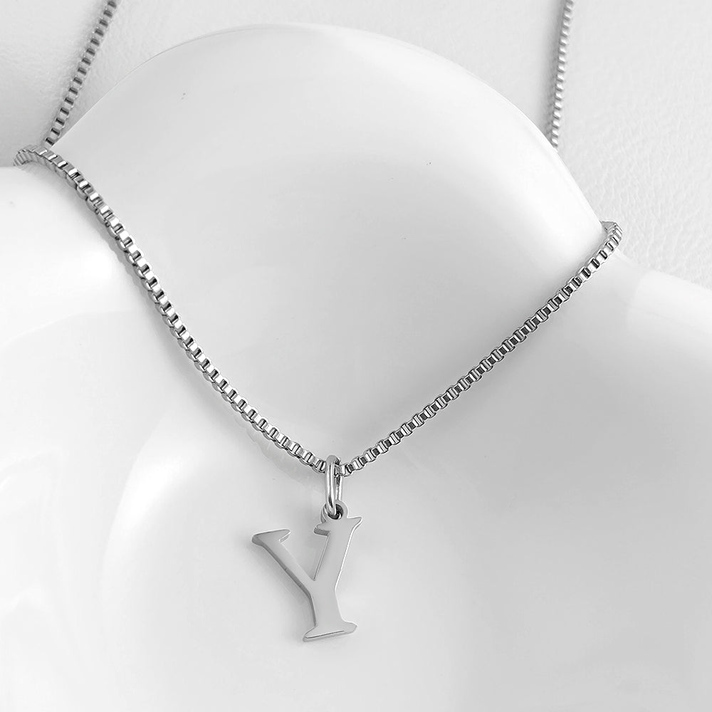 Sleek Initial Necklace