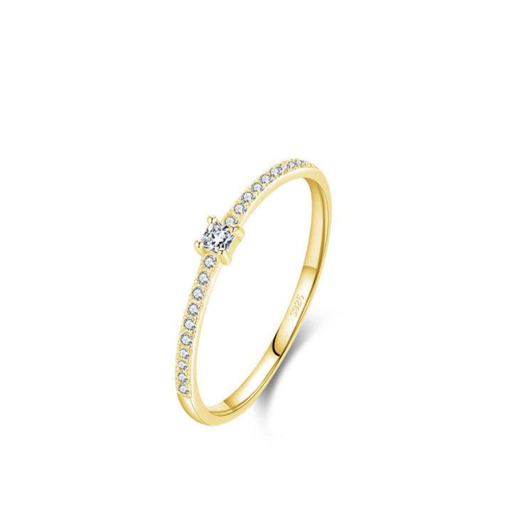 Radiant Solitaire Ring