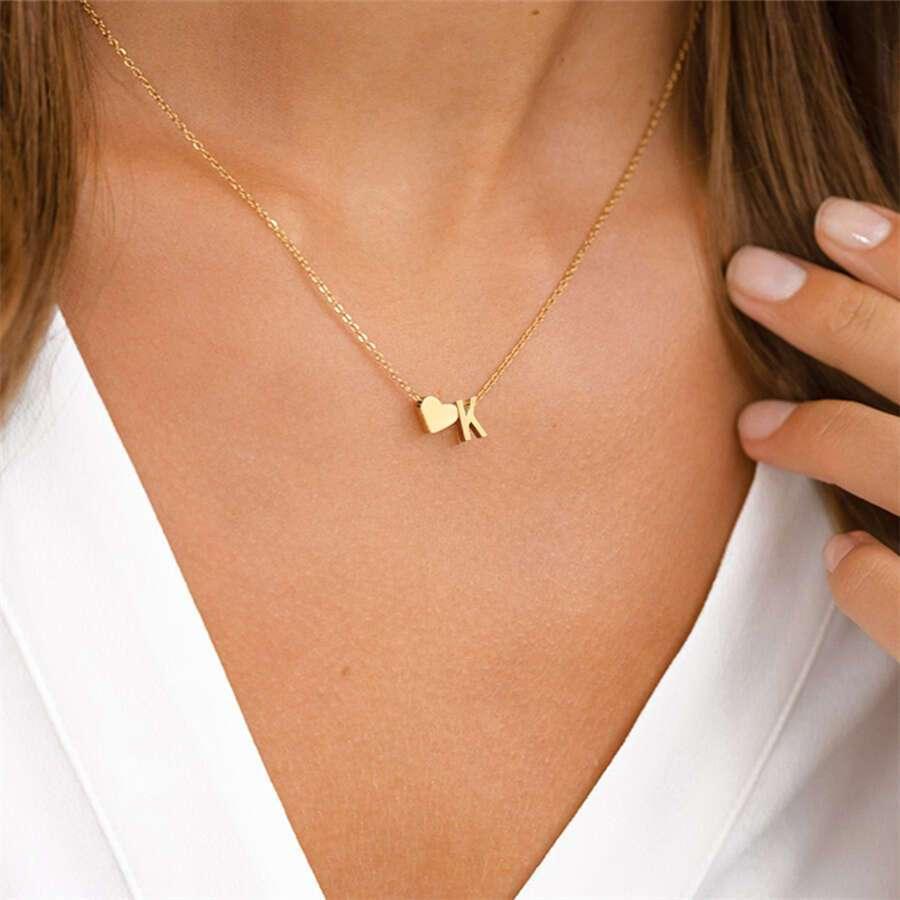 Initial Love Necklace