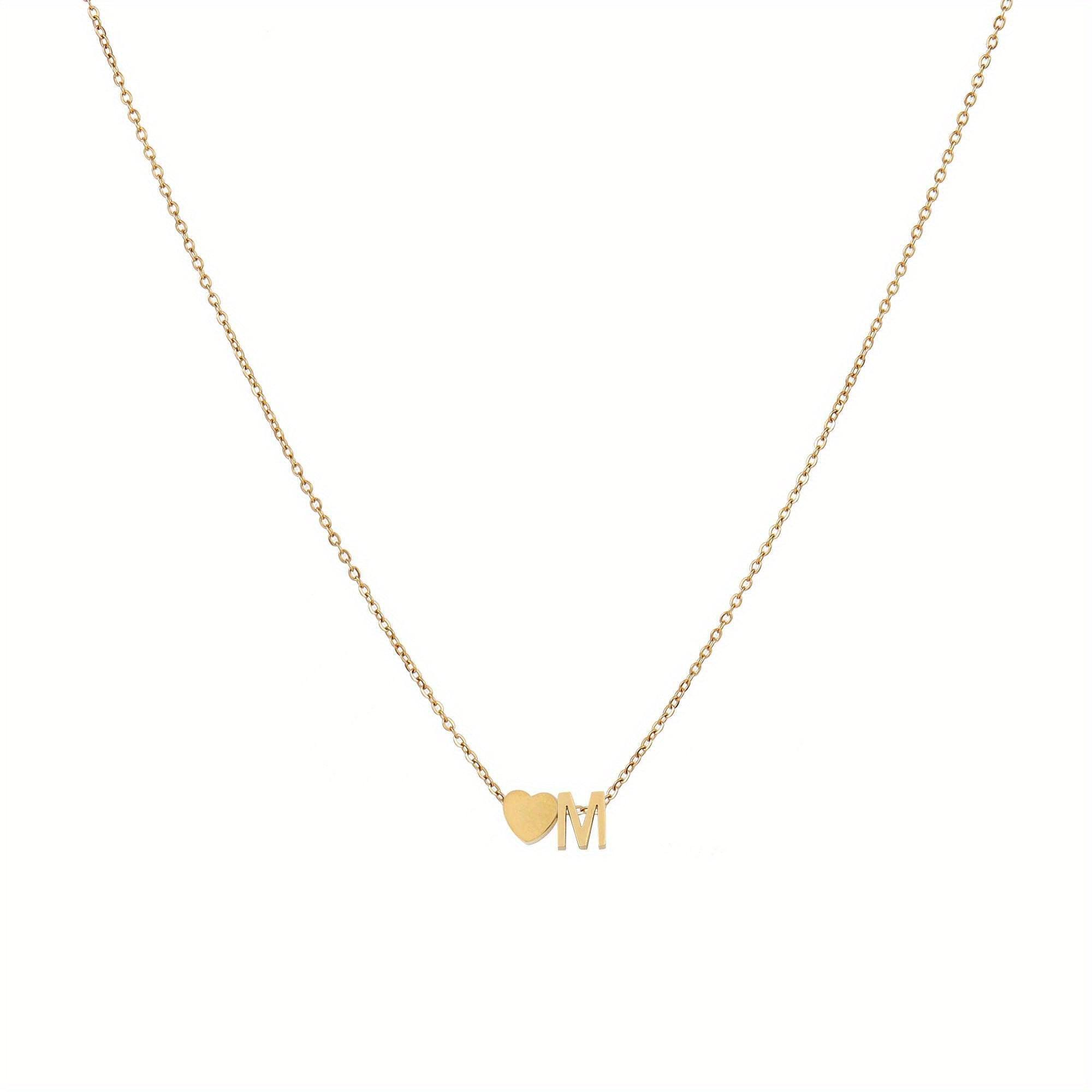Initial Love Necklace