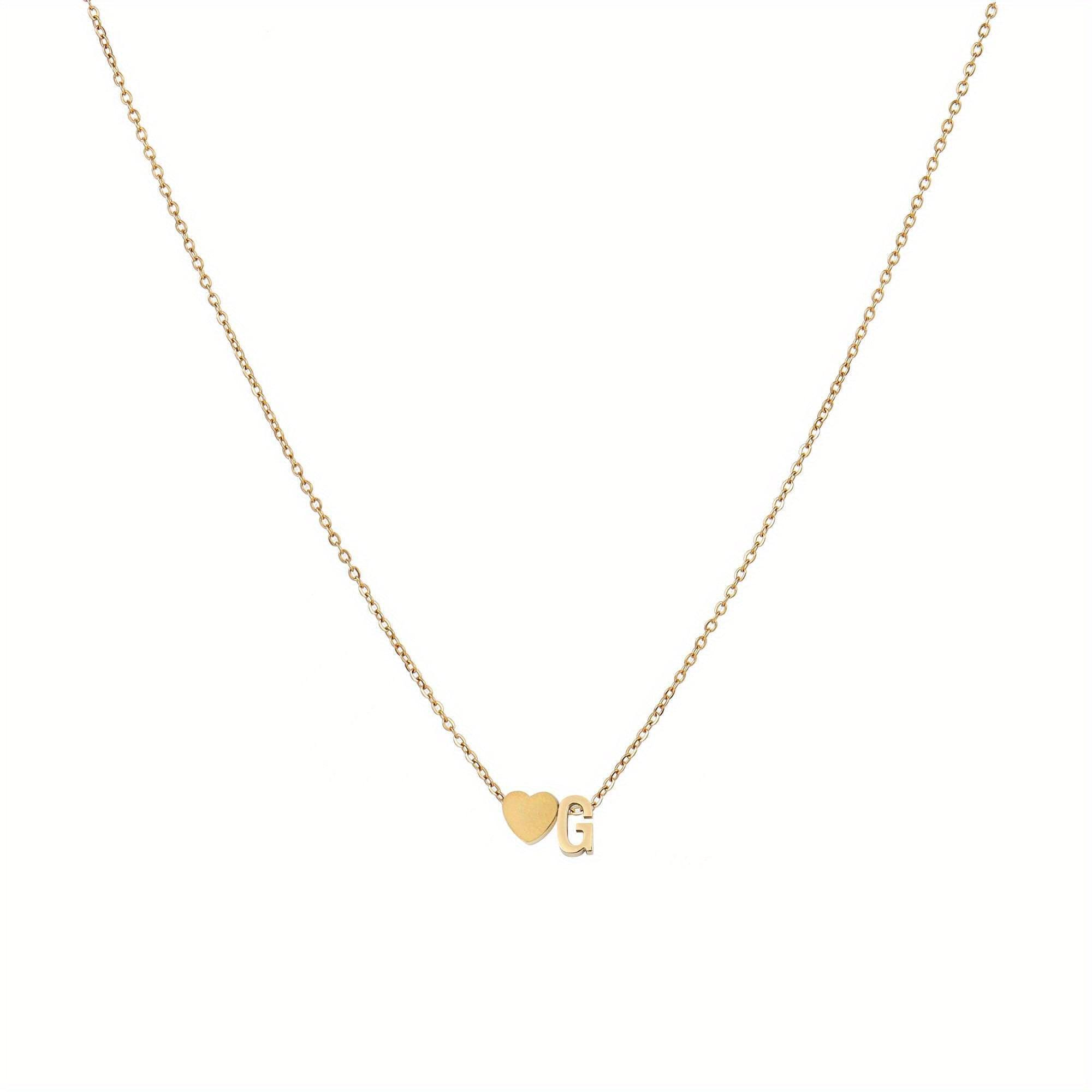 Initial Love Necklace
