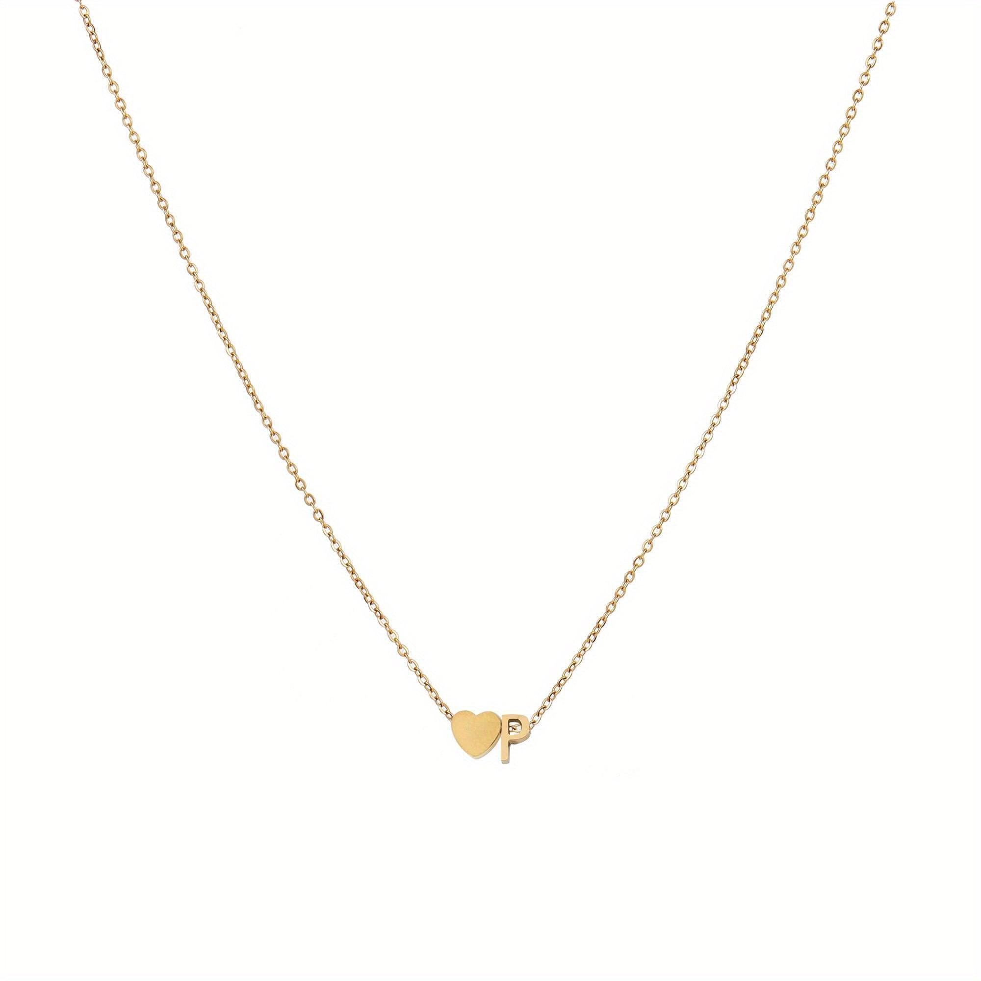 Initial Love Necklace