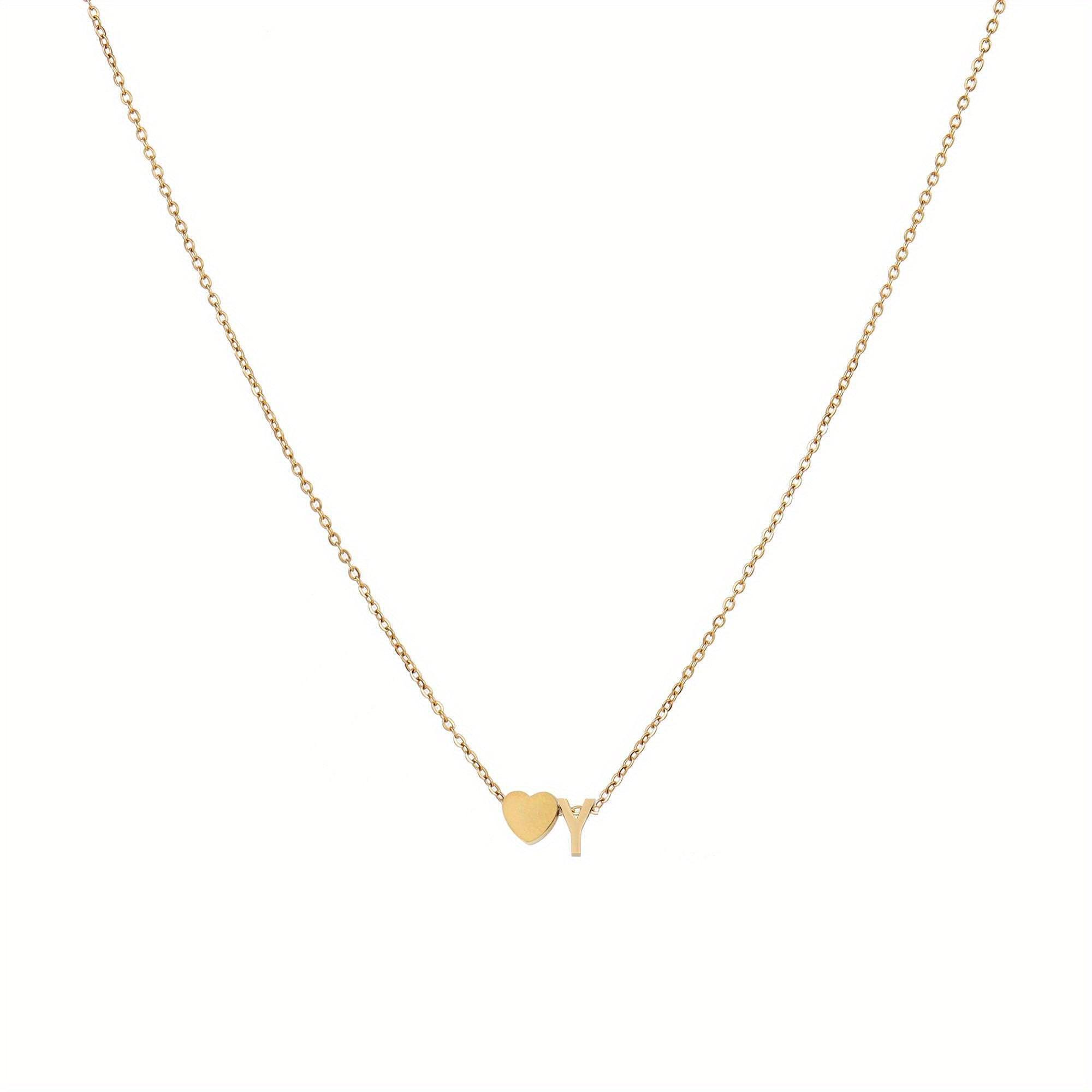 Initial Love Necklace