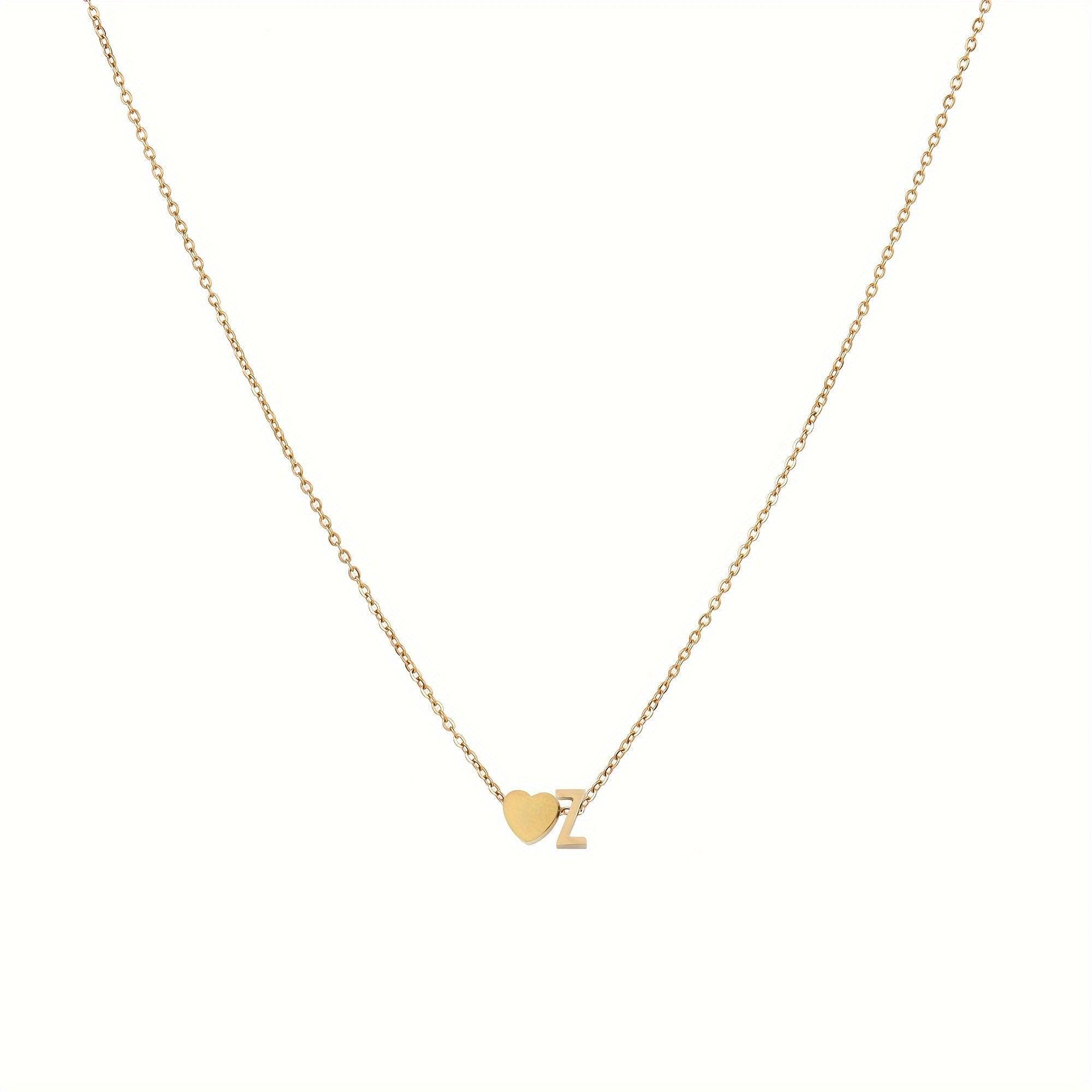 Initial Love Necklace