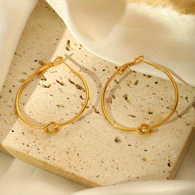 Eternal Knot Hoops