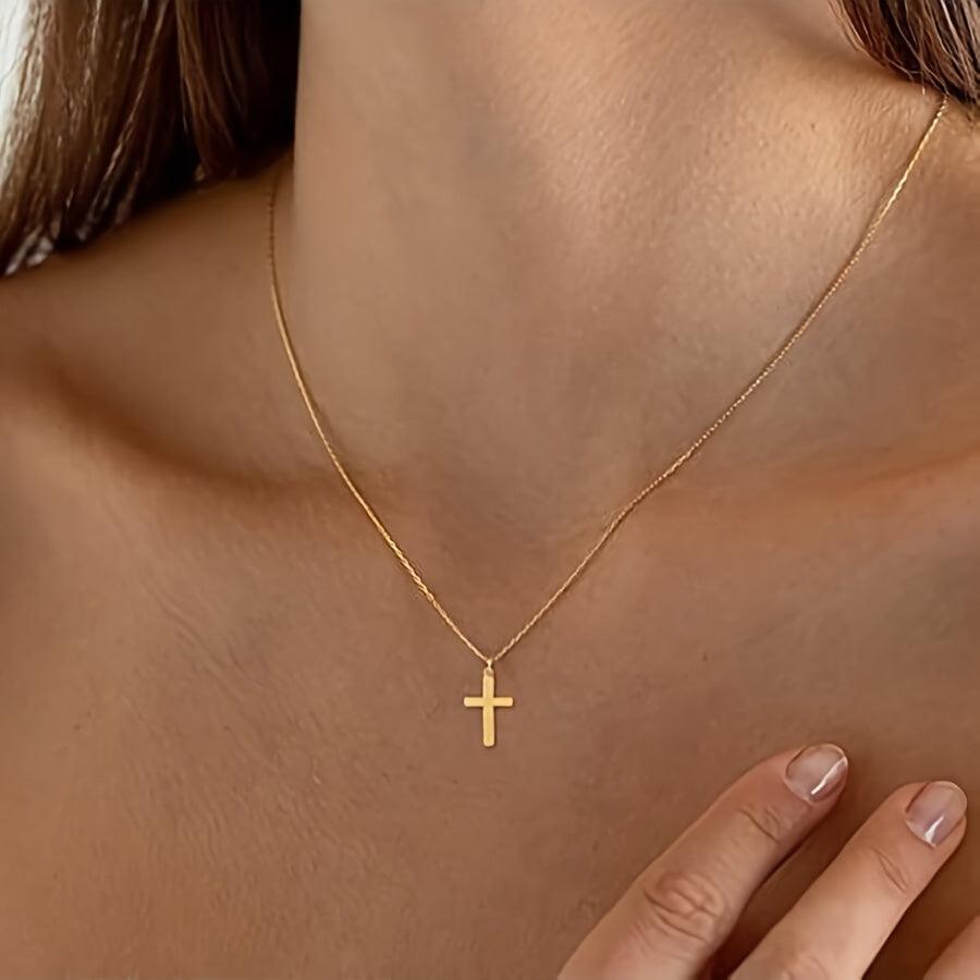 Pure Cross Necklace