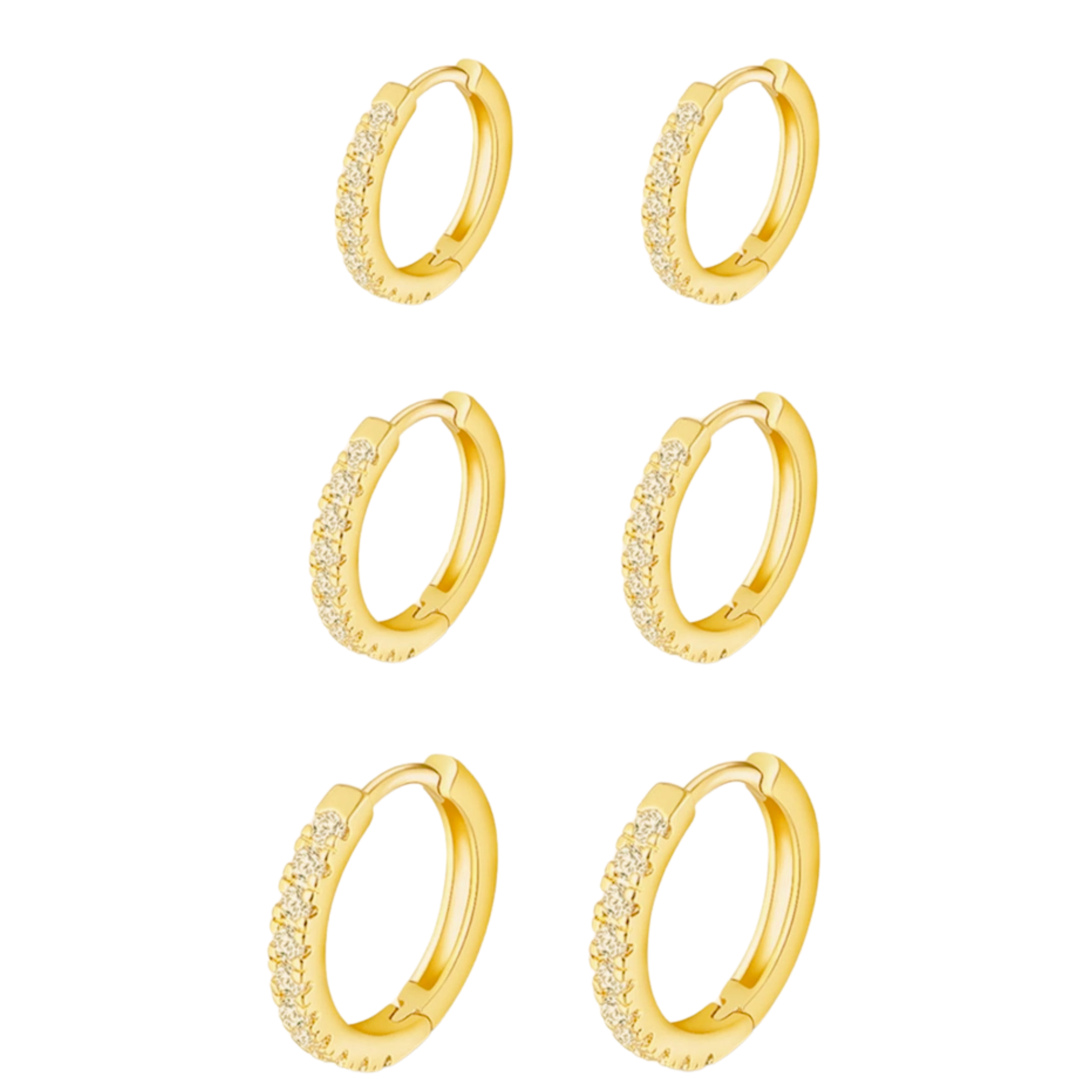 Zircon Hoop Trio