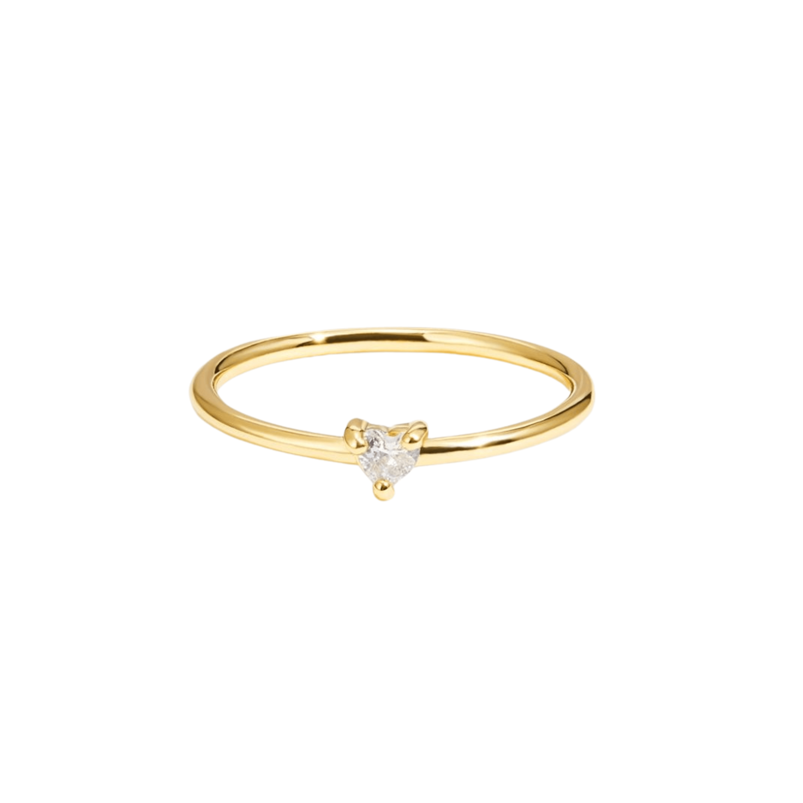 Pure Solitaire Ring