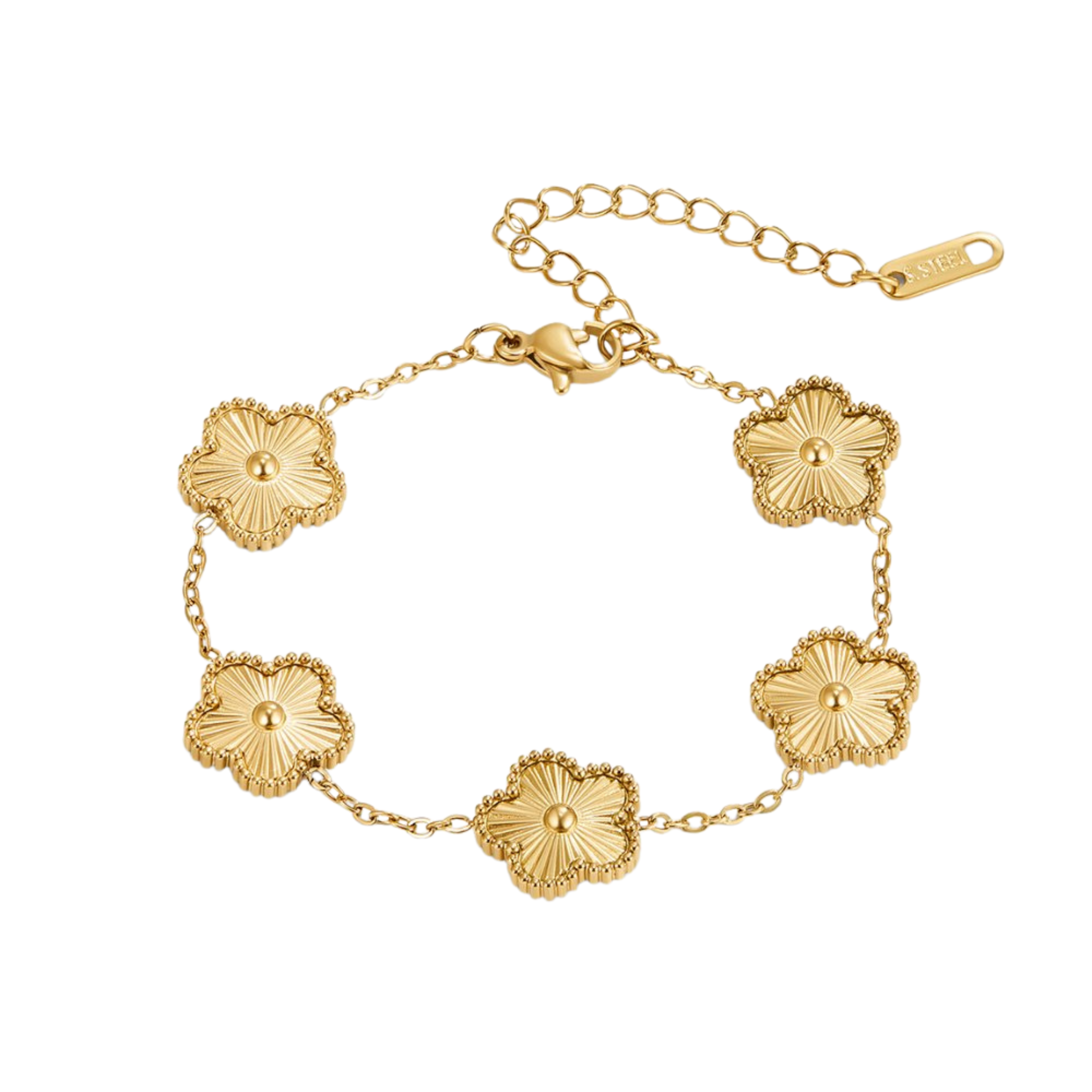 Pure Blossom Bracelet – 18K Gold Waterproof Minimalist Jewelry