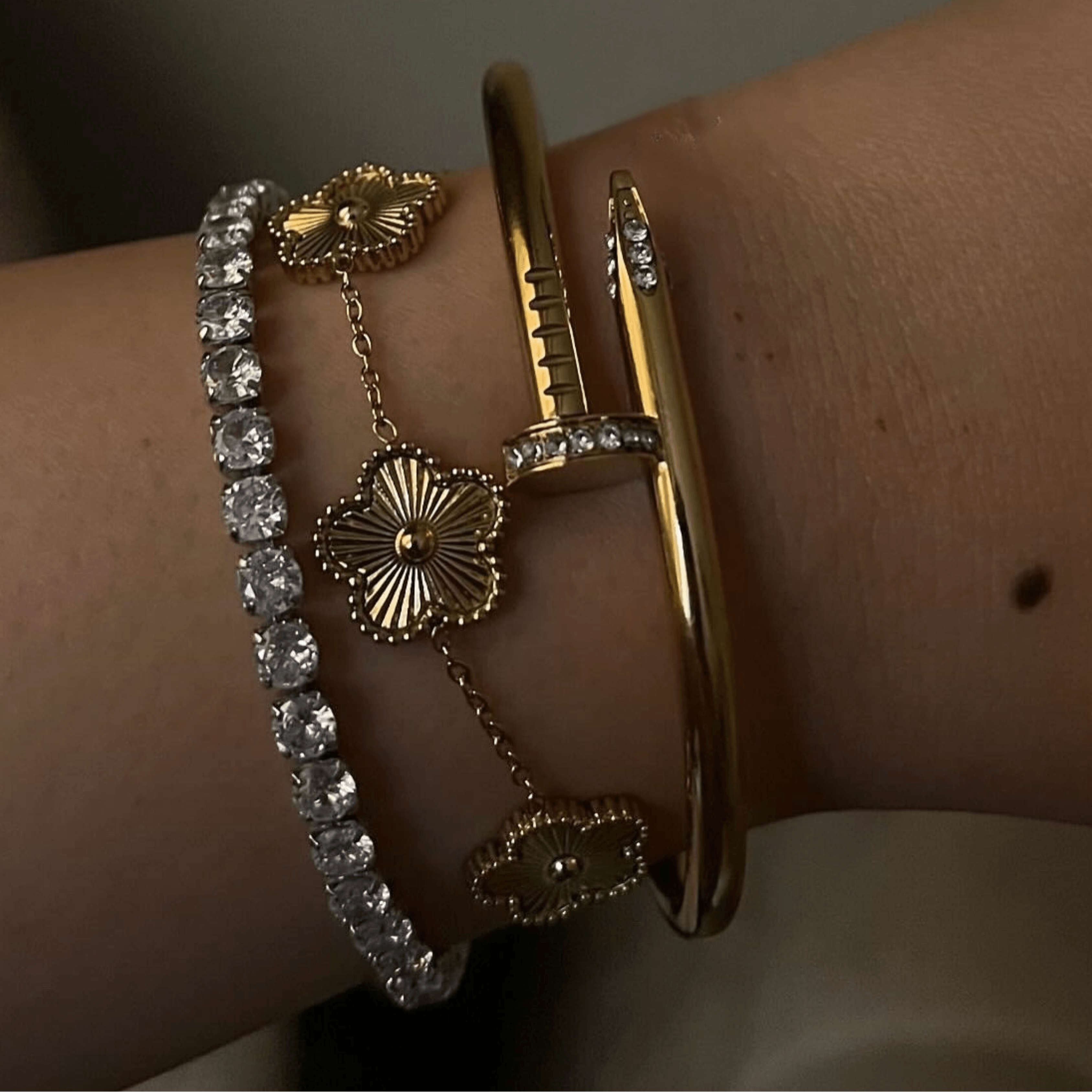 Radiant Nail Bracelet
