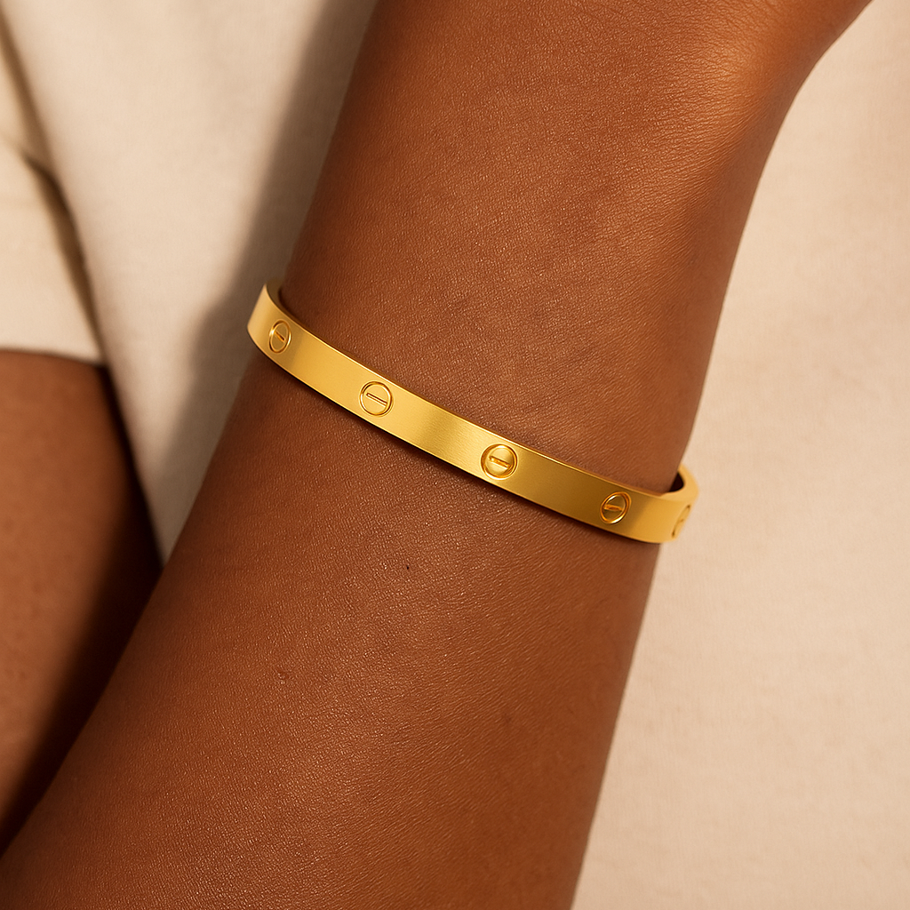 Serene Ava Bracelet – 18K Gold, Waterproof & Hypoallergenic