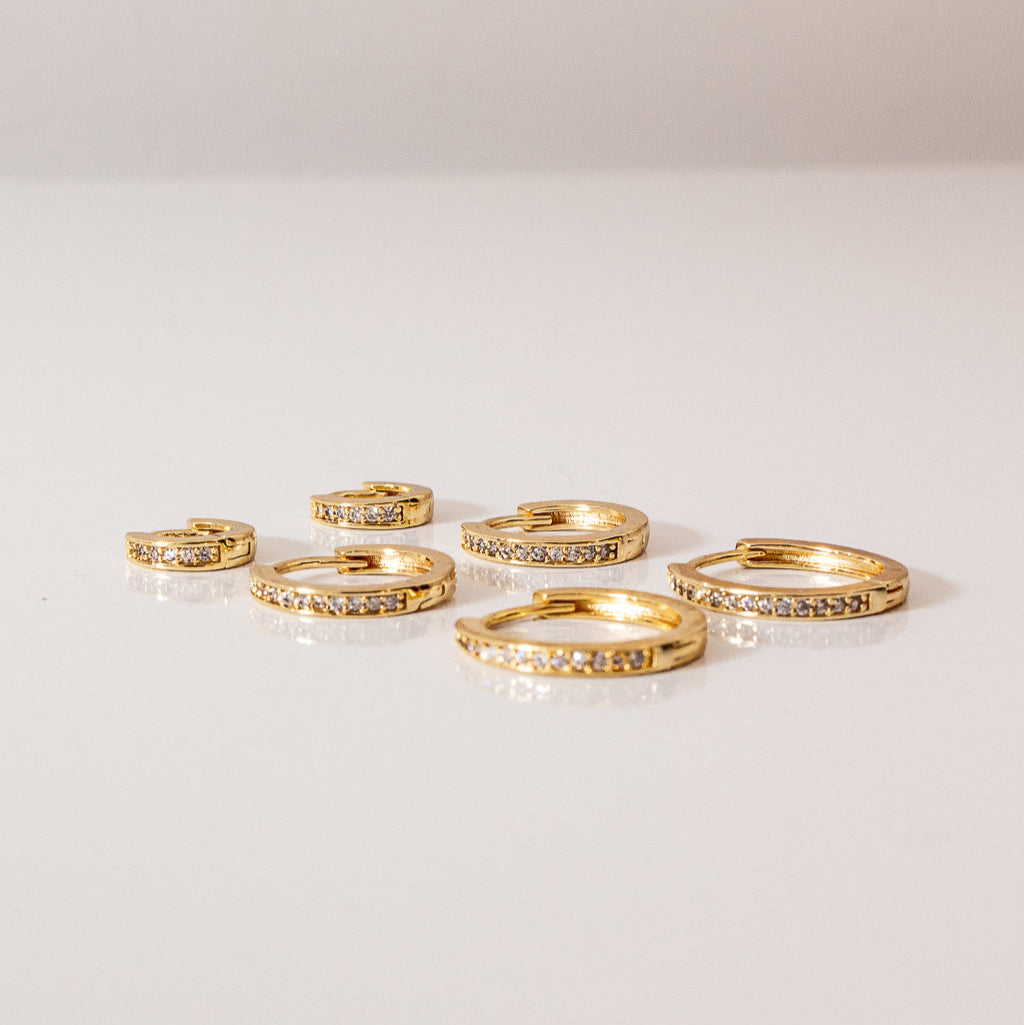Zircon Hoop Trio