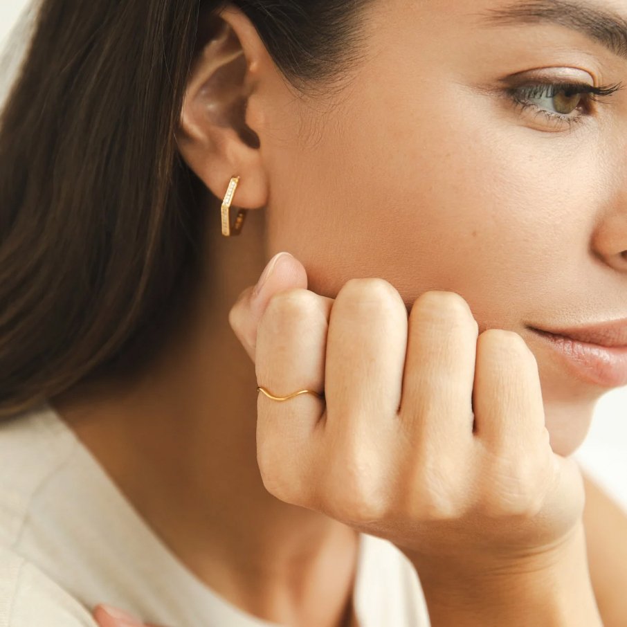 Ocean Curve Ring