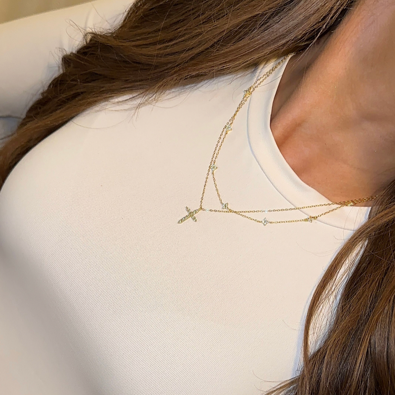 Ivy Luxe Choker – 18K Gold, Waterproof & Hypoallergenic