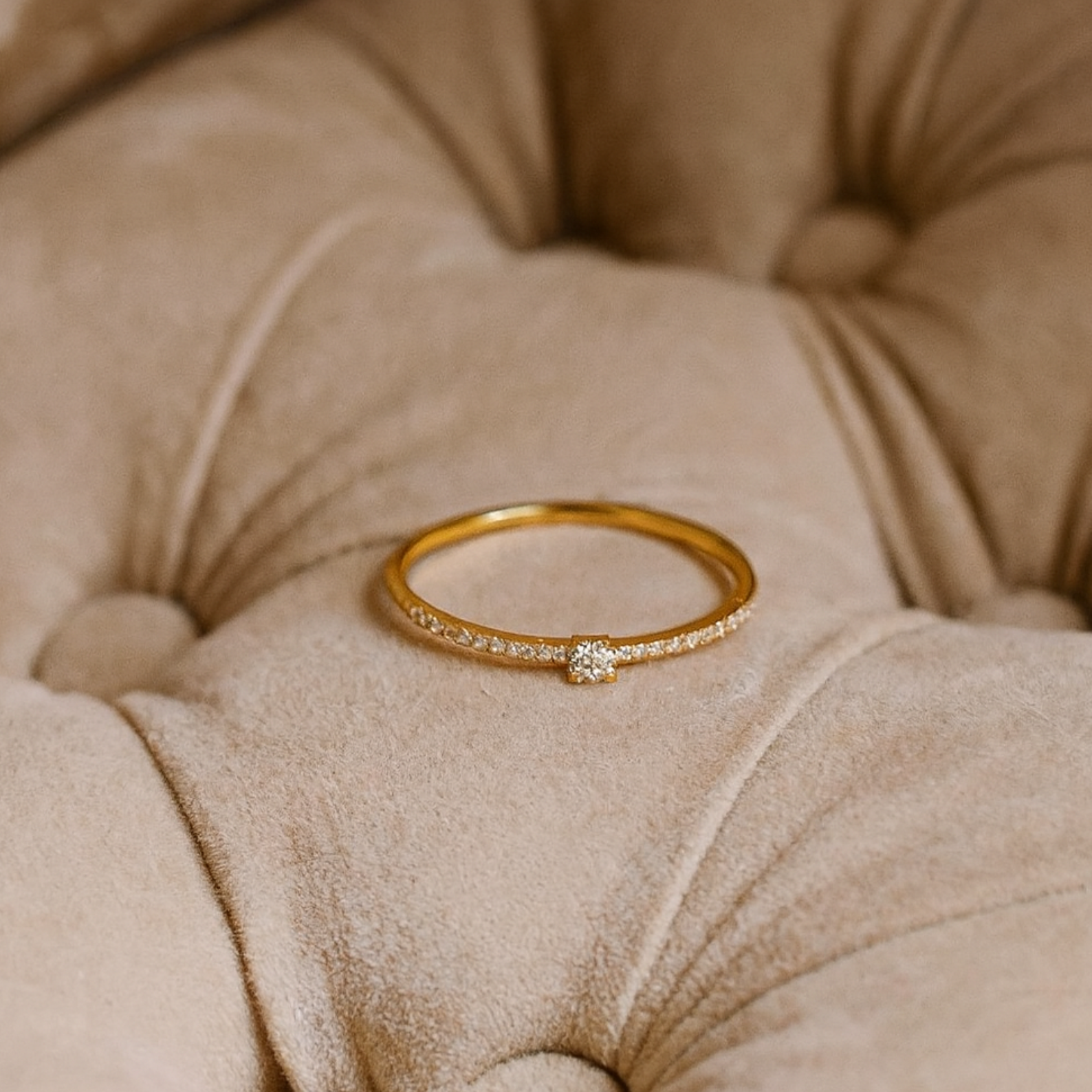 Radiant Solitaire Ring