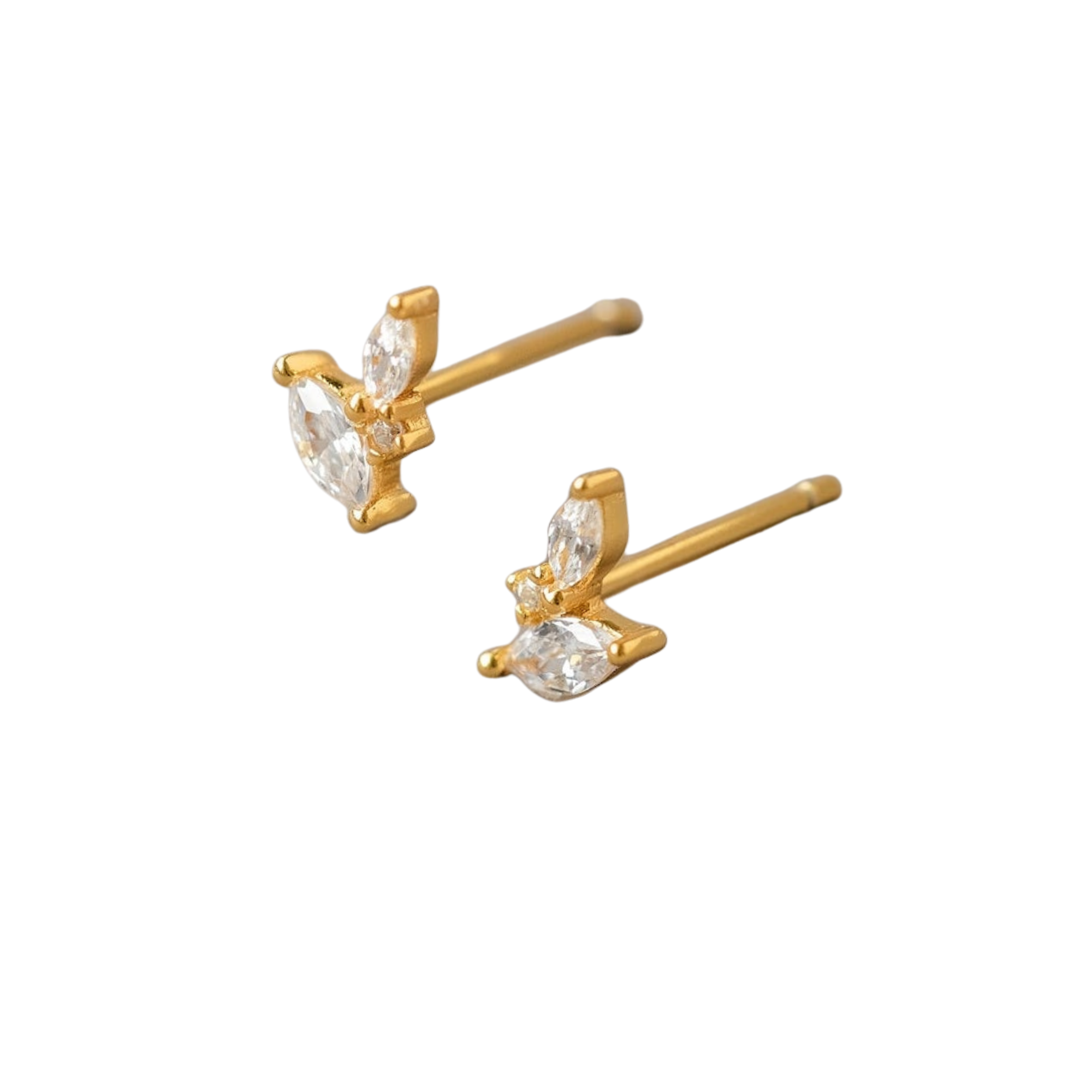 Aurora Marquise Studs