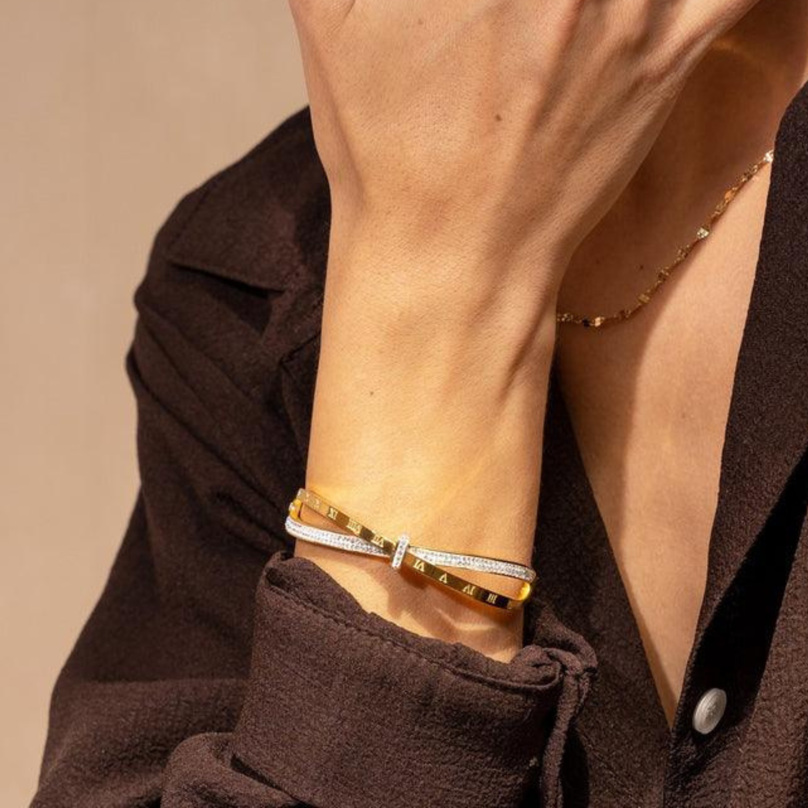 Roman Zircon Bracelet