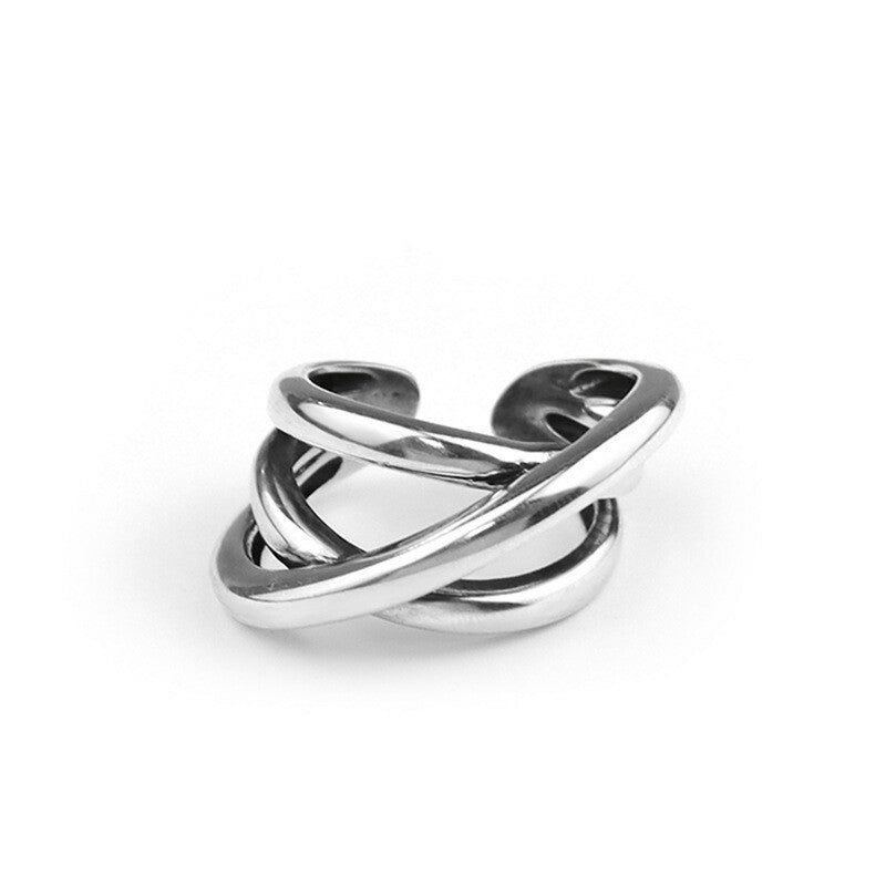 Trinity Adjustable Ring – 18K Gold, Waterproof & Hypoallergenic