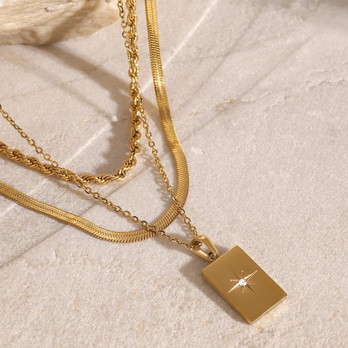 Free Eternal Trio Necklace