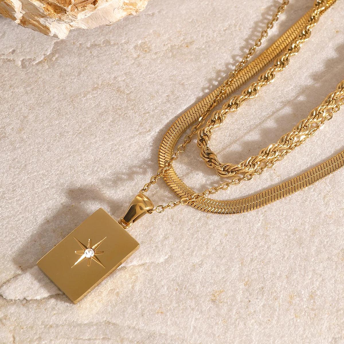 Free Eternal Trio Necklace