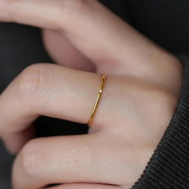 Zircon Dots Ring