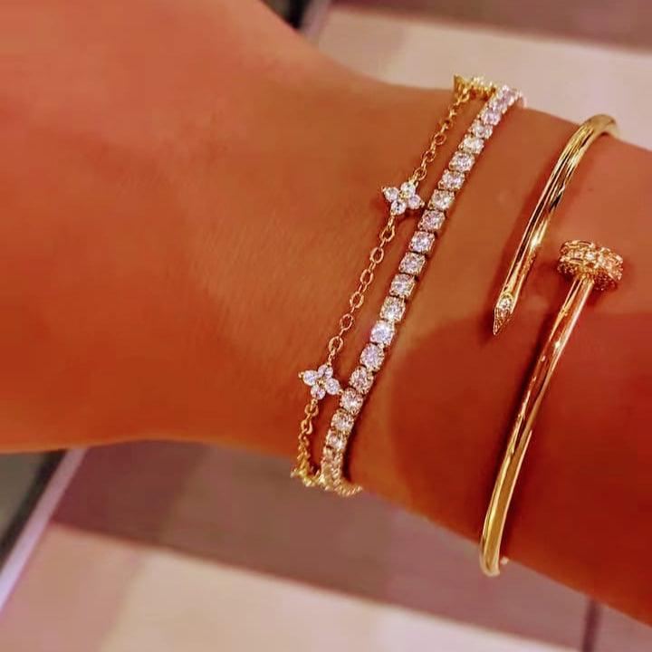 Radiant Nail Bracelet