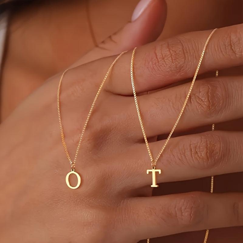 Sleek Initial Necklace