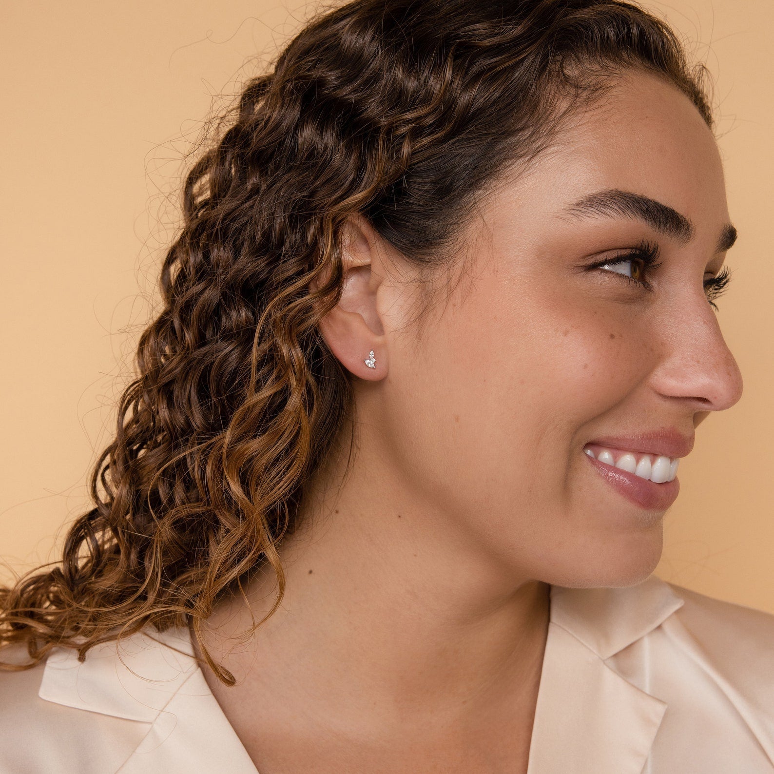 Aurora Marquise Studs
